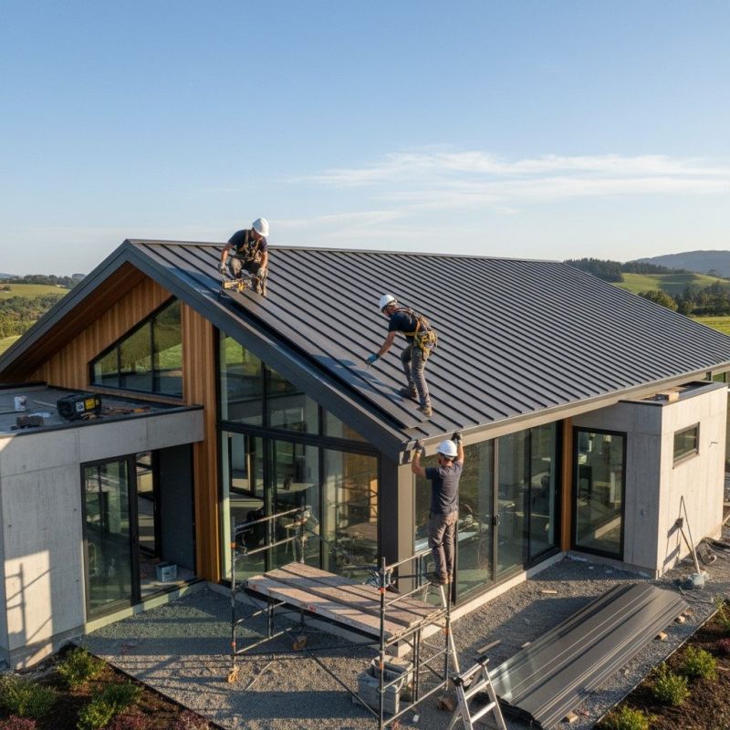Aluminum Roof Replacement detail