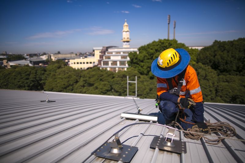 Business Roof Inspection detail