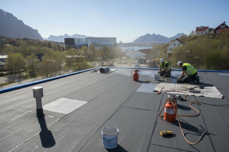 Flat Roof Replacement detail