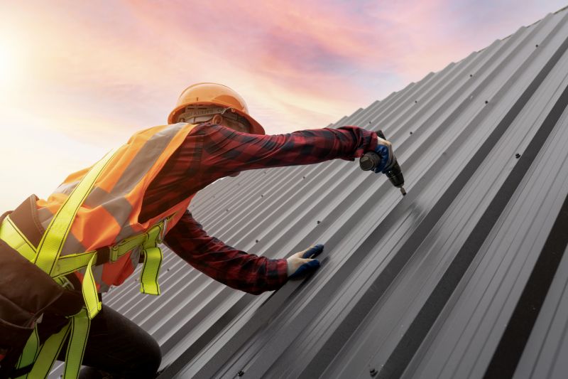 Industrial Roof Installation detail