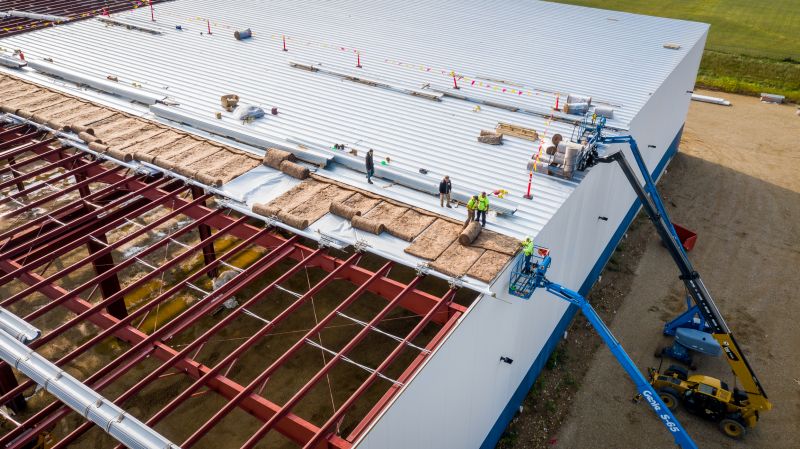 Industrial Roof Replacement detail